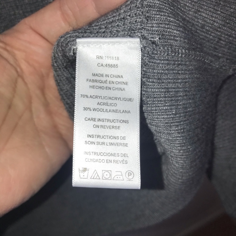*Michael Kors Men's Wool Blend Cardigan Swe… - Picture 5 of 5